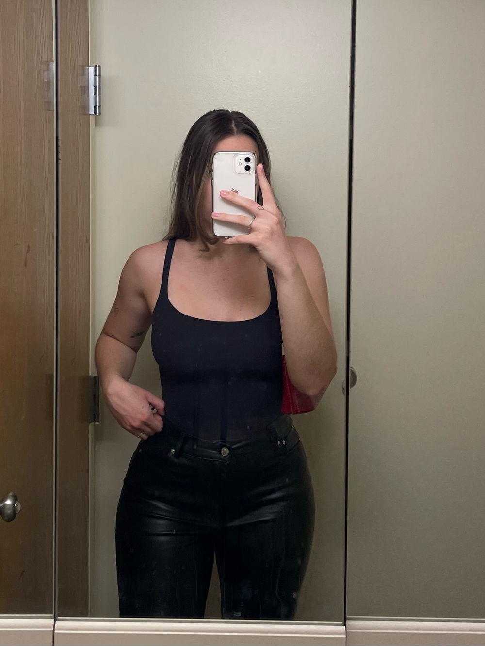 Zara Leather Pants